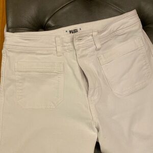 PAIGE Women's Cream Skinny Jeans